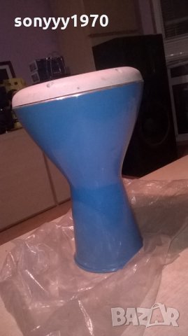 Тарамбука 40см-метална-голяма синя-внос сирия, снимка 11 - Ударни инструменти - 24697682