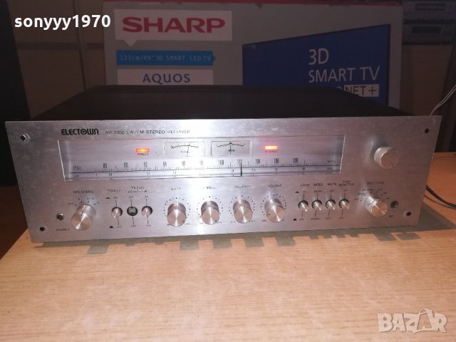 electown ar-7000 receiver-made in korea-внос швеицария, снимка 13 - Ресийвъри, усилватели, смесителни пултове - 21535099