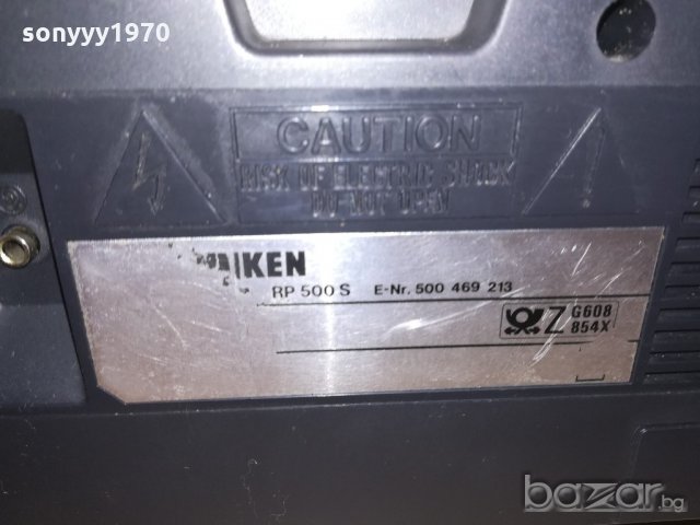 telefunken rp500s receiver-внос германия-32х13х7см, снимка 12 - Ресийвъри, усилватели, смесителни пултове - 20897703