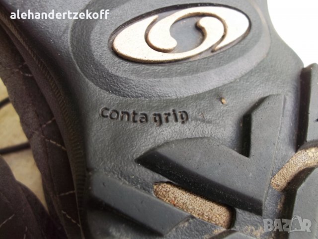 Велурени обувки маратонки SALOMON, снимка 8 - Маратонки - 25411299