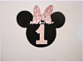 Украса и аксесоари с Мини Маус за първи рожден ден, снимка 16