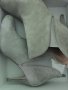 Естествена кожа велур сиви боти Belmondo номер 40-41 , снимка 10