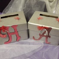Сватбена кутия за пожелания и пари, снимка 1 - Сватбени аксесоари - 25209761