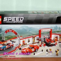 Продавам лего LEGO Speed Champions 75889 - Ферари гараж, снимка 1 - Образователни игри - 21188073