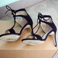 DOROTHY PERKINS елегантни дамски сандали, нови, с кутия, черни, снимка 8 - Сандали - 18642991