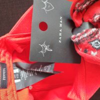 Шапка Ferrari и кърпа Zara, снимка 2 - Шапки, шалове и ръкавици - 25084660
