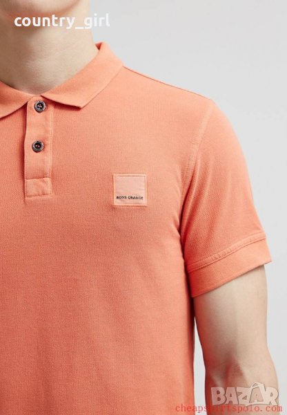 Boss Orange Polo Shirt With Logo In Slim Fit - страхотна мъжка тениска, снимка 1