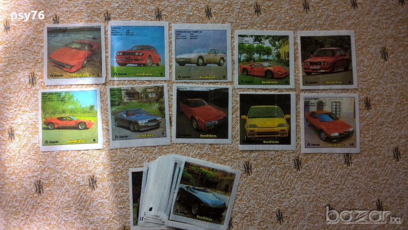 Дъвки - картинки -Turbo,Love is,Bombibom.Cola, снимка 1