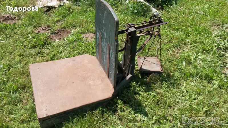 Античен голям кантар, снимка 1