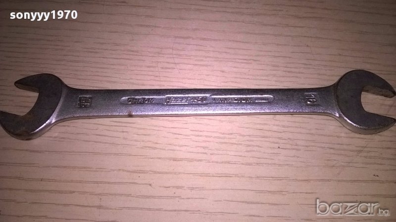 Hazet 450-chrom vanadium 16/17 germany 21см-внос швеицария, снимка 1