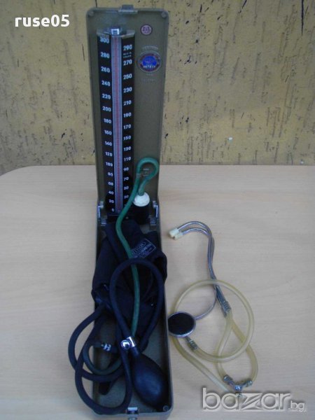 Апарат със стетоскоп за измерв.на кръвното наляг.-английски, снимка 1