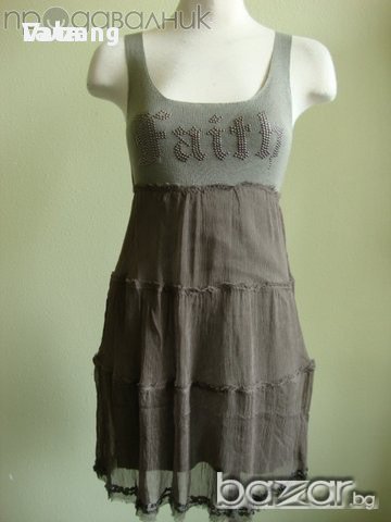 Нова рокля Faith Connexion -100 % коприна, снимка 1