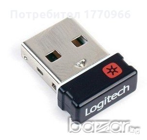 Logitech Unifying receiver- Универсален приемник ., снимка 1