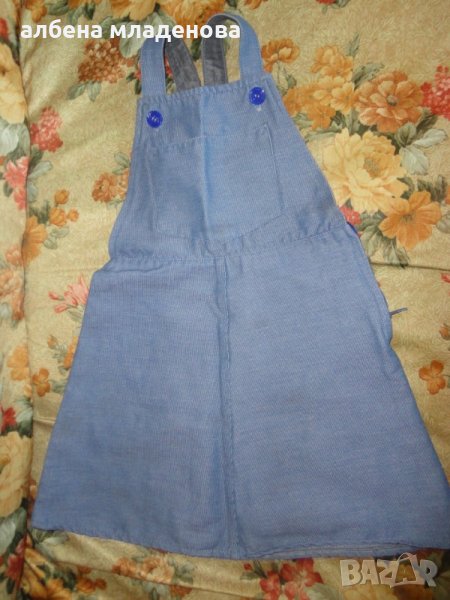 дънкова рокля , снимка 1