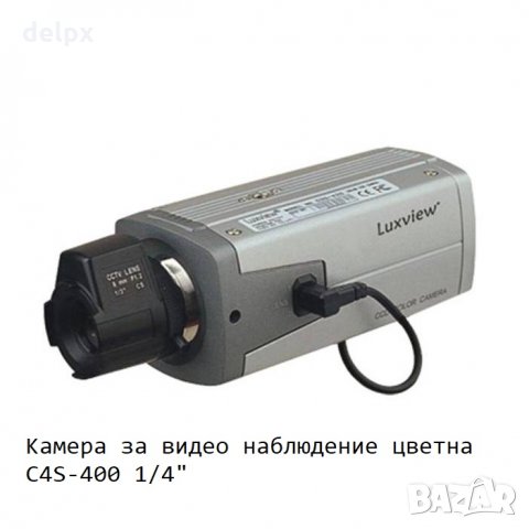 Камера за видео наблюдение цветна C4S-400 1/4", снимка 1 - Аналогови камери - 24701117