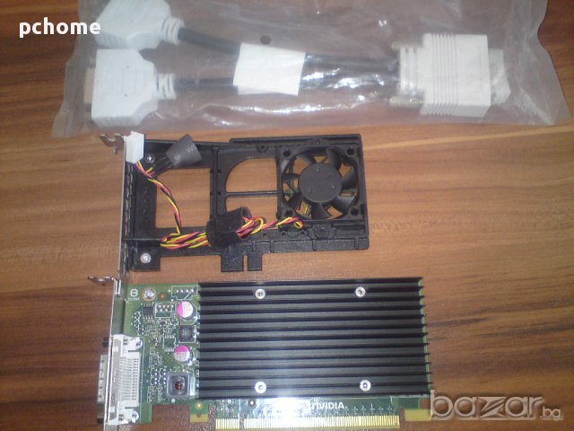 Нископрофилна видеокарта Nvidia Quadro nvs300, снимка 3 - Видеокарти - 12198675