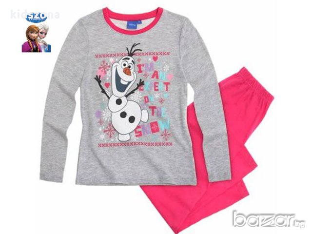 Нова цена! Детска пижама Frozen за 5 и 6 г. - М 03