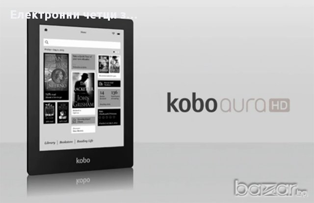 НОВ/употребяван електронен четец „поршето” Kobo Aura HD 6.8" E-ink 4GB