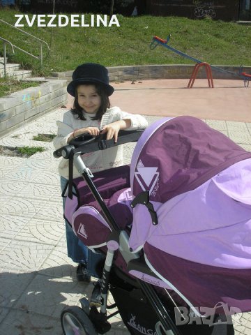  детска количка 2 в 1 +чанта , снимка 2 - Детски колички - 25631511