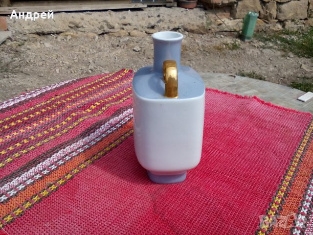 Стара порцеланова каничка сувенир, снимка 3 - Антикварни и старинни предмети - 22822295