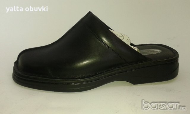 Мъжко сабо ''КРИСТИЯН'' - ЕСТЕСТВЕНА КОЖА, българско производство, снимка 3 - Официални обувки - 18484665