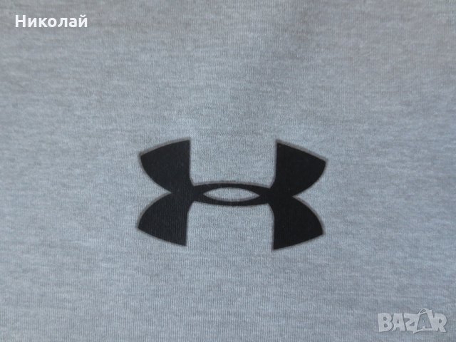 Under Armour Carbon Heather  Raid T-Shirt, снимка 4 - Тениски - 25902160