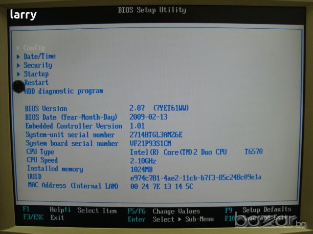 Lenovo ThinkPad R500 лаптоп на части, снимка 5 - Части за лаптопи - 20303574