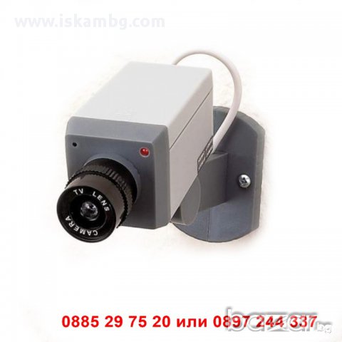 Фалшива видео камера със сензор за движение - код ОСТРА, снимка 6 - Други стоки за дома - 12391875