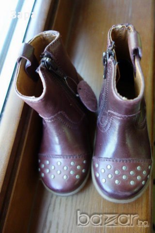 нови кожени ботуши Marks & Spencer, 20,5ти номер, снимка 8 - Детски боти и ботуши - 11747535