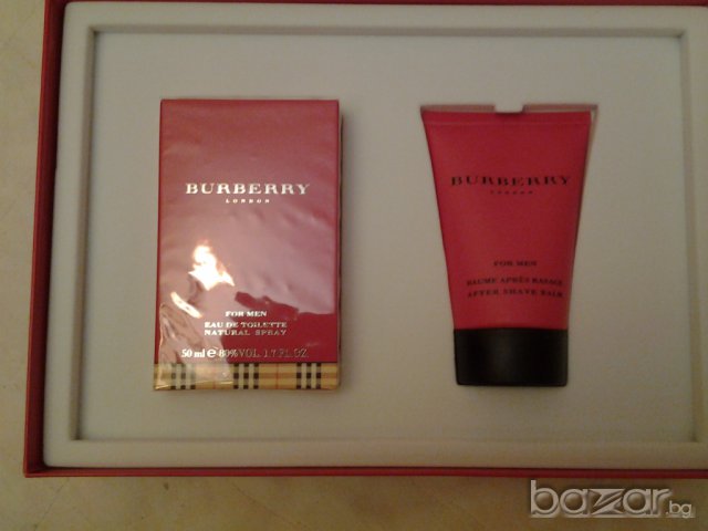 Мъжки комплект Burberry London - 50 мл тоалетна вода +100 мл.автър шейф, снимка 2 - Дамски парфюми - 6671918