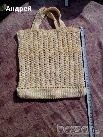 Плетена торба,чанта, снимка 4 - Антикварни и старинни предмети - 19514878