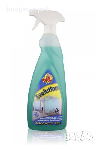 Многофункционален почистващ препарат за стъкло и миещи се повърхности 0,750л EVOLUTION, снимка 1 - Други - 23674259