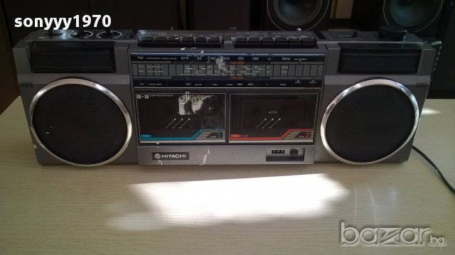 Hitachi trk-w24e cassette recorder-внос швеицария, снимка 3 - Ресийвъри, усилватели, смесителни пултове - 13013039