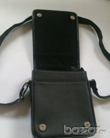 Мъжка Кожена чанта през рамо Dunlilai, снимка 4 - Чанти - 8002053