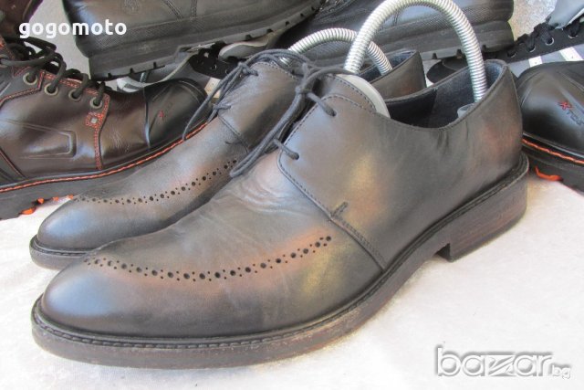 КАТО НОВИ HARDY original VERO CUOIO, made in MEXICO, N- 42 - 43, 100% естествена кожа и отвън и от, снимка 3 - Ежедневни обувки - 21194489