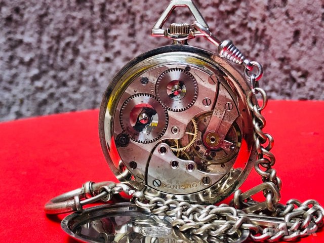Longines Art Deco джобен часовник-перфектен!, снимка 9 - Джобни - 25060962