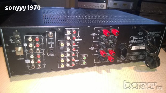 sherwood rvd-6095 rds-av receiver 500watts-от швеицария, снимка 9 - Ресийвъри, усилватели, смесителни пултове - 8788035