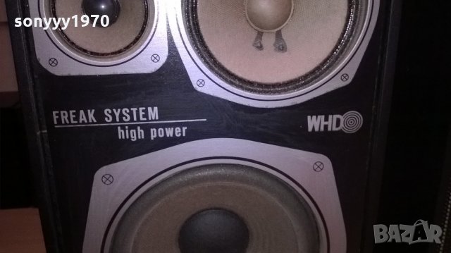 whd freak system-high power-37х22х19см-внос швеицария, снимка 9 - Тонколони - 22140320