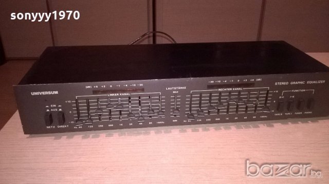 universum eq3930b-equalizer-germany-внос швеицария, снимка 2 - Ресийвъри, усилватели, смесителни пултове - 18917503