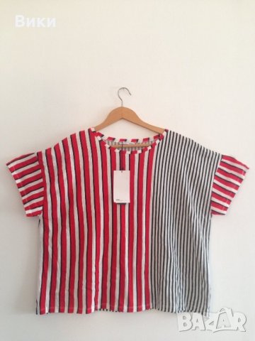 Тениска Zara, снимка 4 - Тениски - 22753423