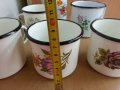 сериз емайлирани чаши СССР, снимка 8