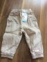 Бебешки панталонки - подплатени джинсови - Bornino 74/80 , снимка 1