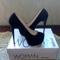 Дамски обувки с висок ток, снимка 1 - Дамски обувки на ток - 18548300