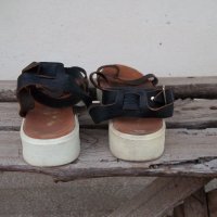 Кожени сандали от телешки бокс., снимка 8 - Сандали - 25692284