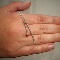сребърен пръстен, снимка 3 - Пръстени - 19357602