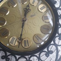 Стар Стенен часовник- Янтар, снимка 5 - Антикварни и старинни предмети - 24310369