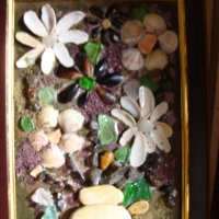 Картини с миди, камъчета и морски пясък, снимка 10 - Подаръци за рожден ден - 23225670