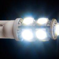LED Диодна крушка  T10 9SMD 5050, снимка 2 - Аксесоари и консумативи - 13472443