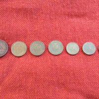 Френски  монети, 7 броя, емисии от 1992г. до 1976г., много запазени, снимка 5 - Нумизматика и бонистика - 23356475