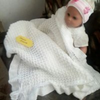 Бебешка пелена "Ангелска прегръдка" - за новородени бебета, снимка 2 - Други - 20660032